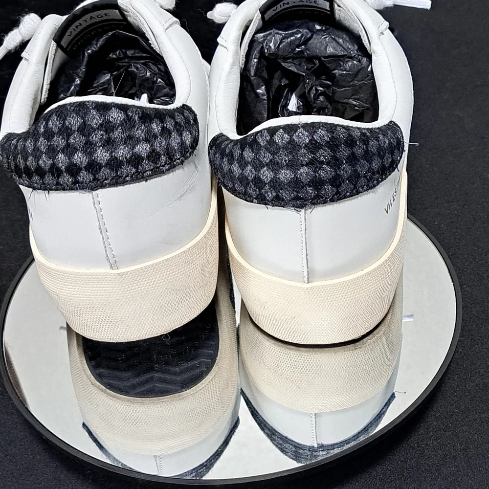 Vintage Havana White and Silver Sneakers Like New - Picture 9 of 17